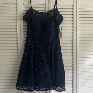 Navy blue dress, size 7/8